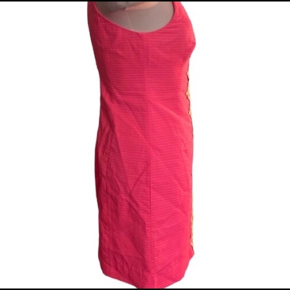Lilly Pulitzer pearl shift dress bungalow pink - Picture 5 of 7